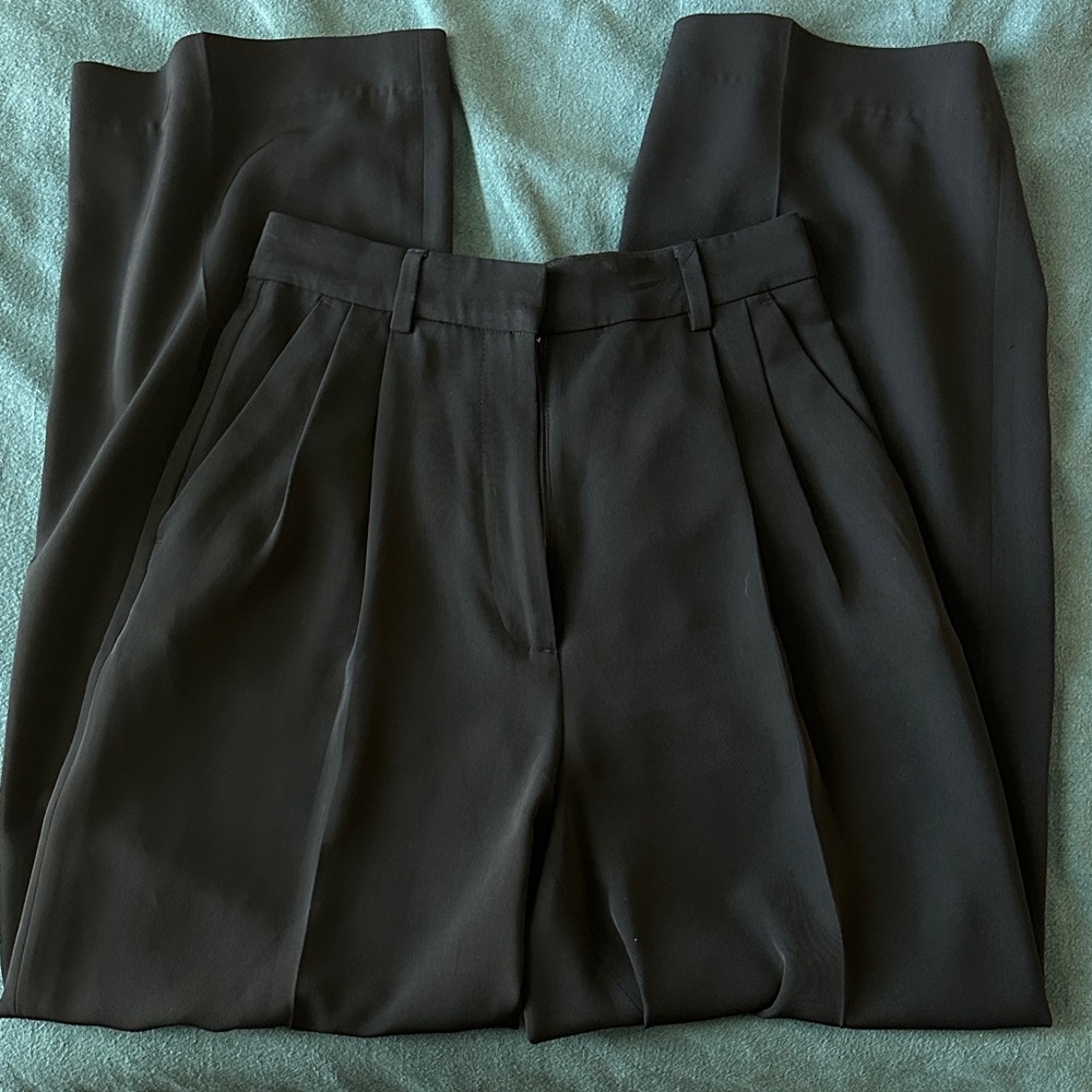 Baggy high rise H&M dress pants